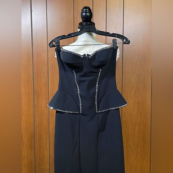 Chiara Boni La Petite Robe Terenzia Strapless Layered Dress size 42/us size 6 - Picture 6 of 13